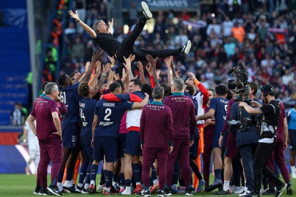 PSG Crowned Ligue 1 Champions with Six Games to Spare After Victory Over Angers.