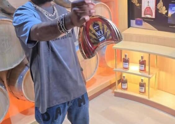 Davido Now Has His Own Limited Edition of Martell.