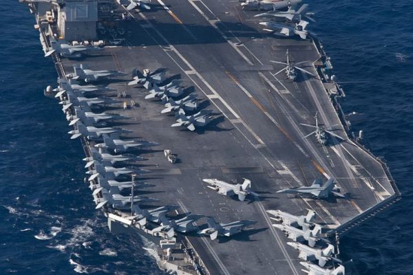 Tensions Escalate: USS Nimitz Heads Toward Middle East as Iran-Israel Conflict Deepens.