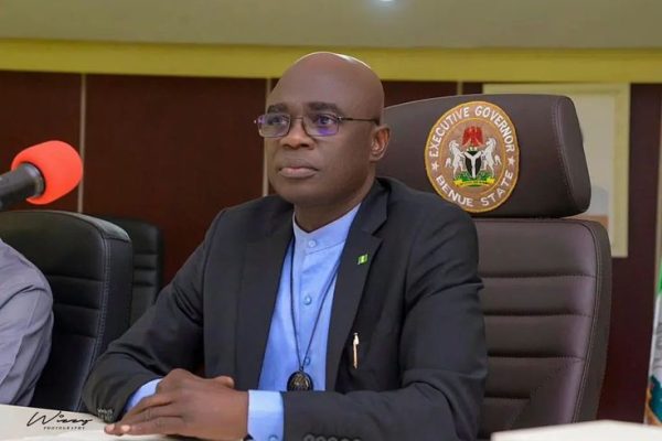 Benue Killings: Governor Hyacinth Alia Opposes Self-Defence Calls, Backs Community Policing as Sustainable Security Solution.