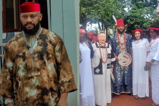 Yul Edochie Honoured with Chieftaincy Title in Igboland as ‘Warrior Leader of Igbo Youths’.