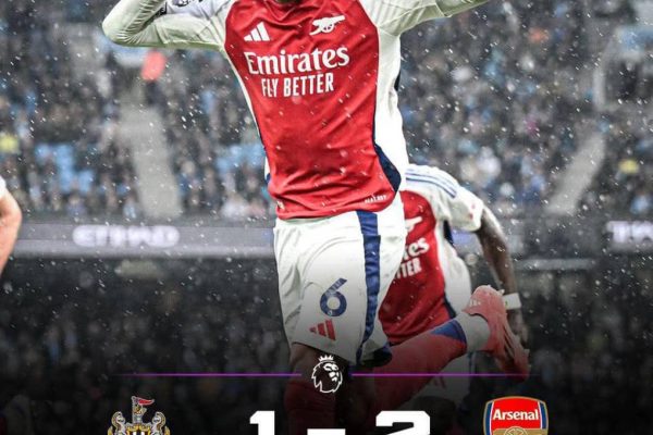 Arsenal Leave It Late to Beat Newcastle 2-1 in Premier League Thriller.