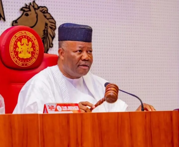 Senate President Godswill Akpabio.