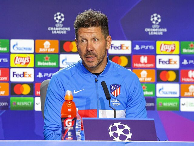 Atletico Madrid manager Diego Simeone