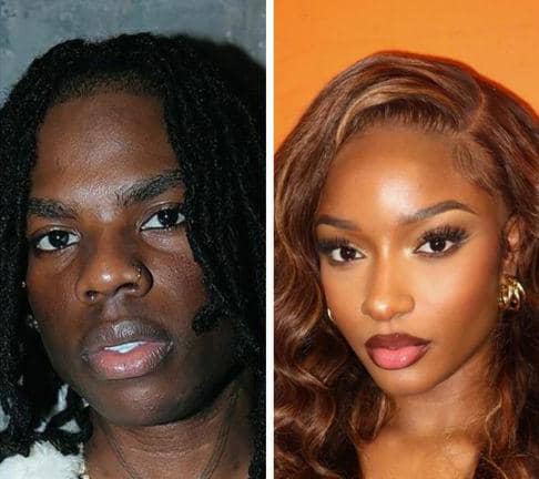 Popular Nigerian artist Rema and fellow musician Ayra Starr