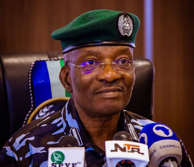 The Inspector-General of Police, IGP Kayode Egbetokun